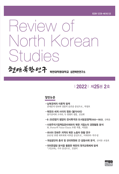 현대북한연구 25권 2호 2022